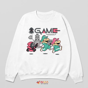 Super Mario Netflix Squid Game Sweatshirt