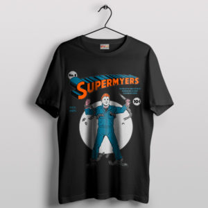 Super Myers Halloween Kills Comic Black T-Shirt