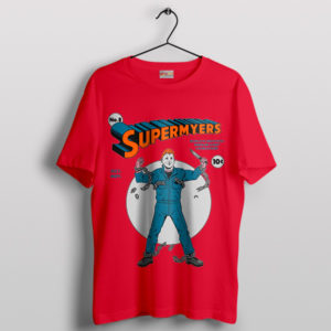 Super Myers Halloween Kills Comic Red T-Shirt