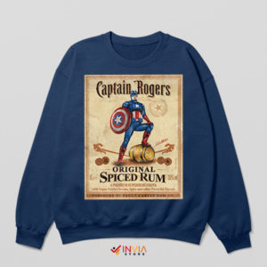 Super Soldier Original Spiced Rum Navy Sweatshirt