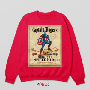 Super Soldier Original Spiced Rum Red Sweatshirt