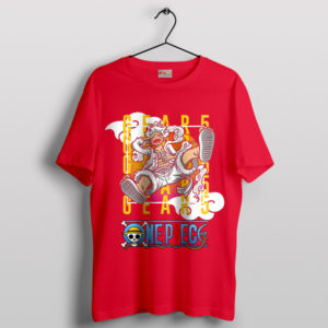 Superhero Gear 5 One Piece Luffy Red T-Shirt