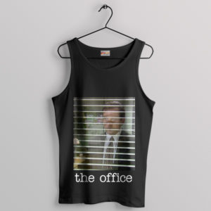 Surprise Michael Scott Blinds Office Black Tank Top