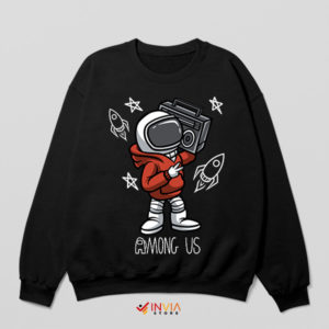 Sus Space Grooves Among Us Game Sweatshirt