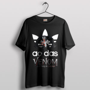 Symbiote Style Adidas Venom Carnage Black T-Shirt