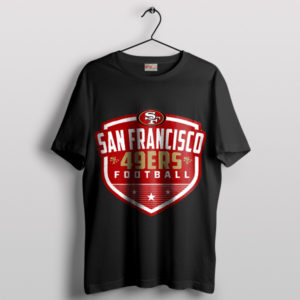 Symbol 49ers Game Today Merch Black T-Shirt