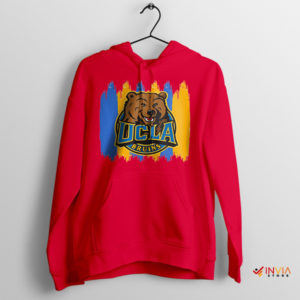 Symbol Art UCLA Bruins Football Red Hoodie