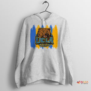 Symbol Art UCLA Bruins Football Sport Grey Hoodie