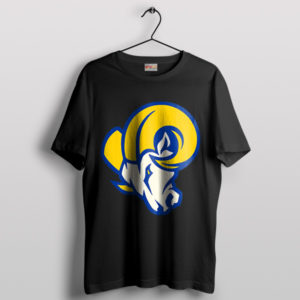 Symbol Rams Neo-Styled Fan Apparel Black T-Shirt