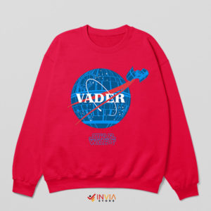 Symbol of Space NASA Darth Vader Red Sweatshirt