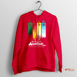 Symbolic Mastery Avatar TLA Red Hoodie