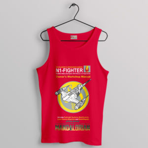 Take Flight with N1 Fighter Manual Red Tank Top