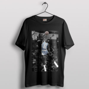 Tar Heels Tribute Michael Jordan Black T-Shirt