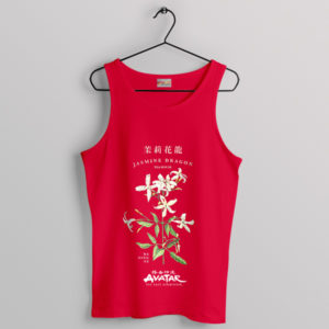 Taste of the Jasmine Dragon Avatar Red Tank Top