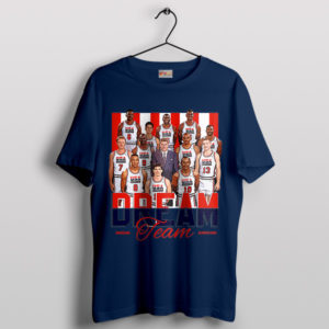 Team of Legends 1992 Dream Team USA Navy T-Shirt