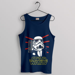 Terminator Imperial Stormtrooper Navy Tank Top