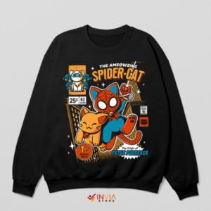 The Amazing Spider Cat Comic Sweatshirt