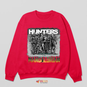 The Art of Boba Fett Hunters Red Sweatshirt