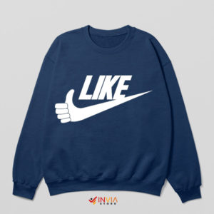 The Art of Meme Like Symbol Nike Navy Sweatshirt