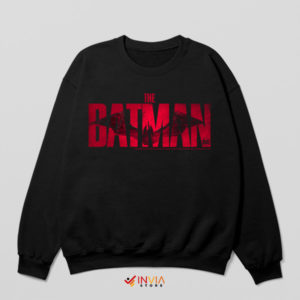 The Batman Movie Merch DCU Symbol Black Sweatshirt