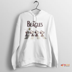 The Beagles Snoopy Dog Abbey Road Hoodie