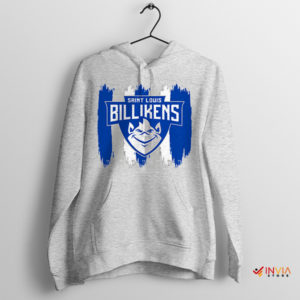 The Billiken Flag Mascot Sport Grey Hoodie