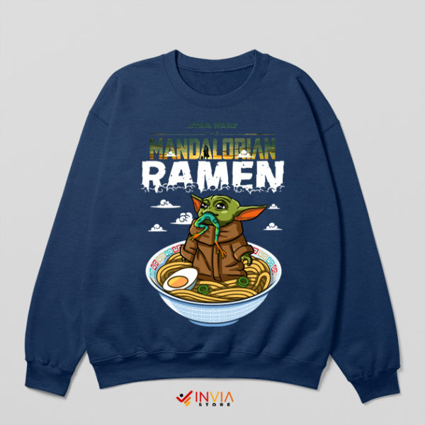 The Child Grogu Ramen Tatsuya Navy Sweatshirt