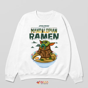 The Child Grogu Ramen Tatsuya White Sweatshirt