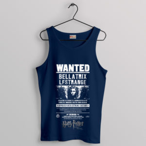 The Dark Queen Bellatrix Lestrange Navy Tank Top