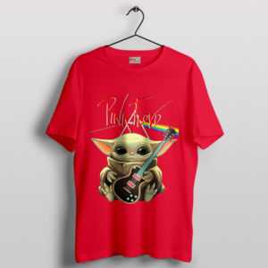 The Dark Side of the Force Grogu Red T-Shirt