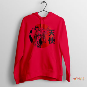 The EVA Neon Genesis Evangelion Red Hoodie