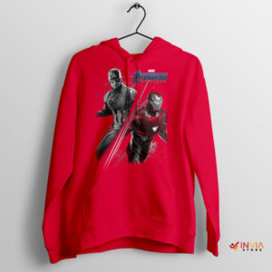 The Final Captain America And Iron Man Red Hoodie