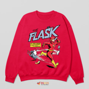 The Flash Justice League Marathon Red Sweatshirt