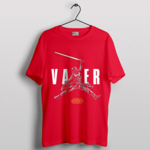 The Force of Nike Air Lord Vader Red T-Shirt