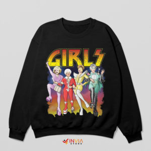 The Golden Girls Rock On Kiss Sweatshirt