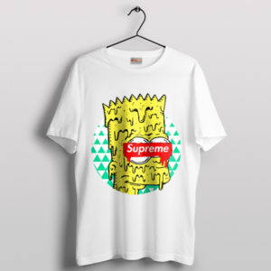 The Good Trippy Bart Cartoon White T-Shirt