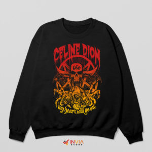 The Heart of Celine Dion Music Sweatshirt