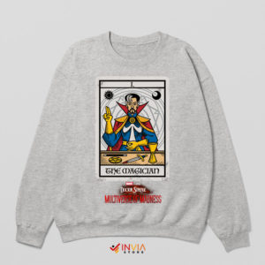 The Magic of Doctor Strange Card Sport Grey Sweatshirt