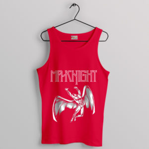 The Moon Knight Comic Led Zeppelin Red Tank Top