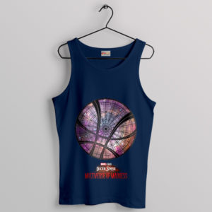 The Multiverse Dr Strange Window Navy Tank Top