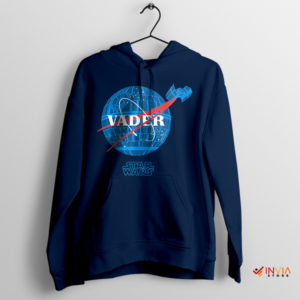 The NASA Empire Darth Vader Ship Navy Hoodie