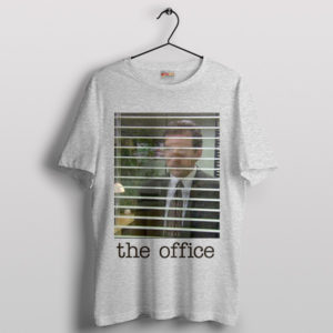 The Office Classic Michael Scott Blinds Sport Grey T-Shirt