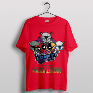 The Powerpuff Bounty Boys Mando Red T-Shirt