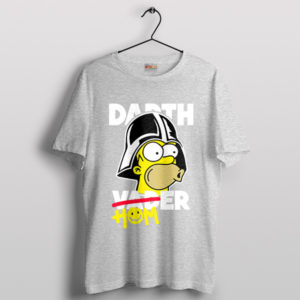 The Sith Meets Springfield Homer Sport Grey T-Shirt