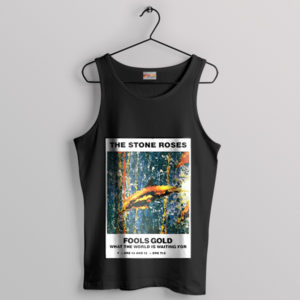 The Stone Roses Tribute Fools Gold Black Tank Top