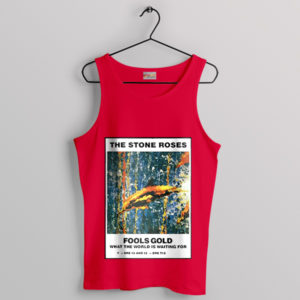 The Stone Roses Tribute Fools Gold Red Tank Top