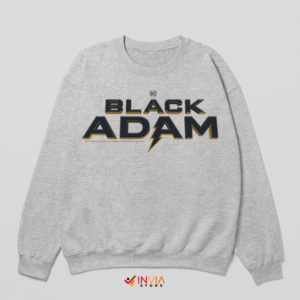 The Wrath of Black Adam Movie Merch Sport Grey Sweatshirt