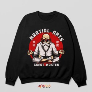 The Zen of Roshi Dragon Ball Black Sweatshirt