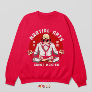 The Zen of Roshi Dragon Ball Red Sweatshirt