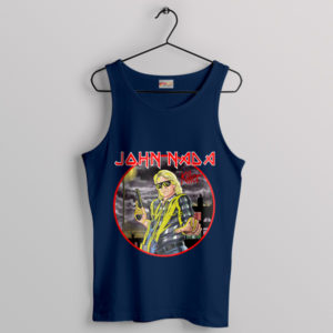 They Live John Nada Killers Album Navy Tank Top